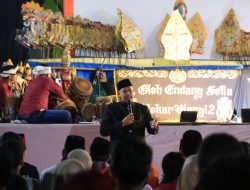 Wayang Ajen Meriahkan Pembuka PNBK Jilid III di Plaza Patriot