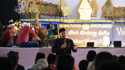 Wayang Ajen Meriahkan Pembuka PNBK Jilid III di Plaza Patriot