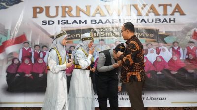 Sardi Effendi Apresiasi Purnawiyata SD Islam Baabut Taubah, Ini Pesannya