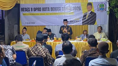 Lewat Reses II, H Edi Tekankan Layanan Pendidikan, Kesehatan, dan Jaga Wilayah