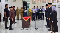 Lantik Pejabat Baru Perumda Tirta Bhagasasi, Ini Pesan Bupati Bekasi