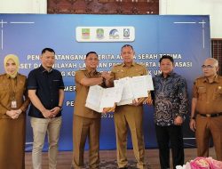 Resmi! Perumda Tirta Patriot Kelola Cabang Poncol dan Pondok Ungu