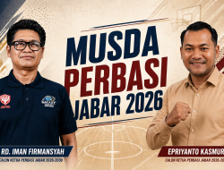 Dua Kandidat Dipastikan Bertarung di Musda Perbasi Jabar 2026