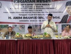 Reses di Jatiranggon, Anim Imamuddin Ajak Warga Awasi Peredaran Obat Tipe G
