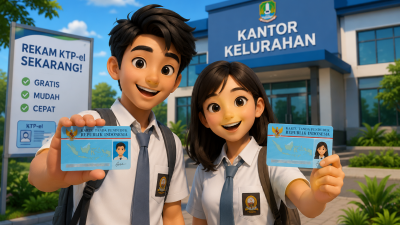Manfaatkan Libur Sekolah, Disdukcapil Kota Bekasi Ajak Pelajar Rekam KTP-el