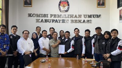 Serahkan SK Kepengurusan Baru ke KPU, PSI Bekasi Siap Berkontestasi di Pemilu 2029