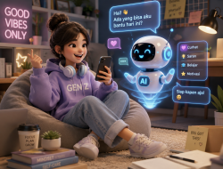 Riset DiRI: 6 dari 10 Gen Z Indonesia Pernah Curhat ke AI
