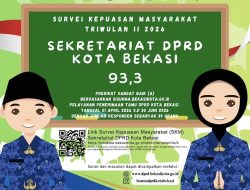 Raih Nilai IKM 93,3, Sekretariat DPRD Kota Bekasi Sandang Predikat Pelayanan Penerimaan Tamu “Sangat Baik”