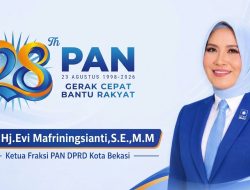 Milad ke-28 PAN, Evi Mafriningsianti: Makin Solid dan Merakyat