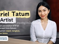 Ariel Tatum Urus KTP di Disdukcapil Kota Bekasi, Puji Pelayanan Cepat dan Tangkas
