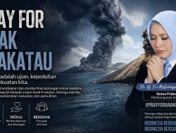 Waspada Erupsi Gunung Anak Krakatau, Evi Mafriningsianti Imbau Warga Utamakan Keselamatan