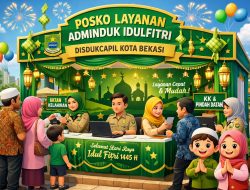 Disdukcapil Kota Bekasi Buka Posko Pelayanan Adminduk Idulfitri 1447 H, Gratis!