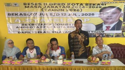 Reses II 2026, Syafei Keluhkan DBMSDA Soal Realisasi Perbaikan Jalan