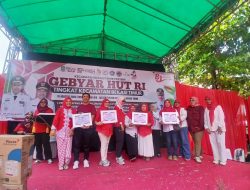 Kelurahan Duren Jaya Juara I Lomba Hias Tumpeng, Bawa Pulang Hadiah Rp3 Juta
