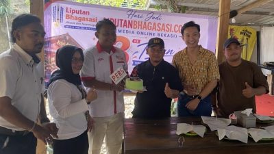 Hadiri Hari Jadi LiputanBhagasasi, Sardi Effendi Beri Pesan Ini Soal Peran Media