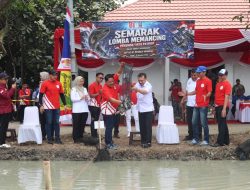 Perumda Tirta Patriot Pilih Lomba Mancing Ramaikan HUT ke-81 RI, Wakil Wali Kota Beri Apresiasi