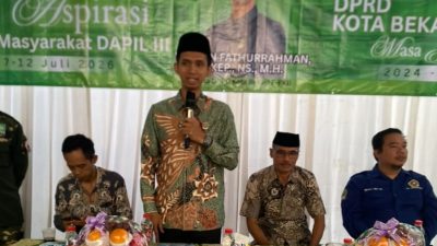 Serap Aspirasi Warga Bantargebang, Wildan Fathurrahman Dorong Kenaikan BLT Kompensasi Sampah & Soroti Beasiswa MI-MTs